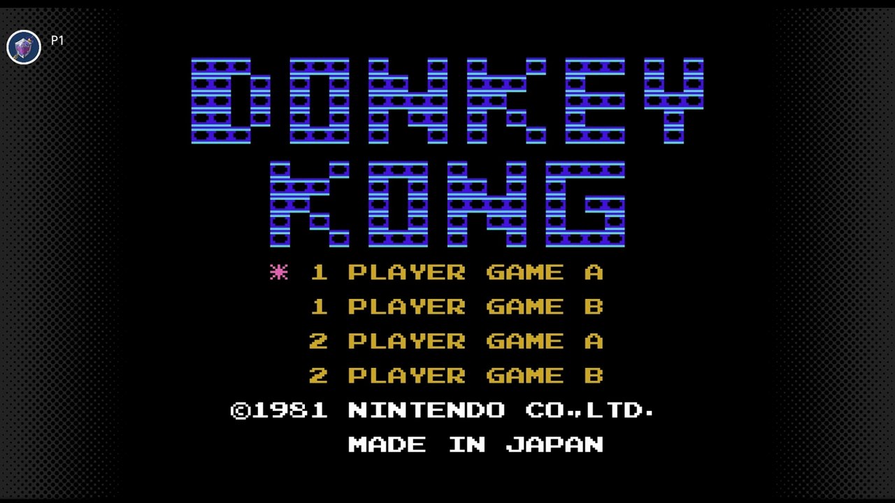 Donkey Kong NES Games A+B No Damage