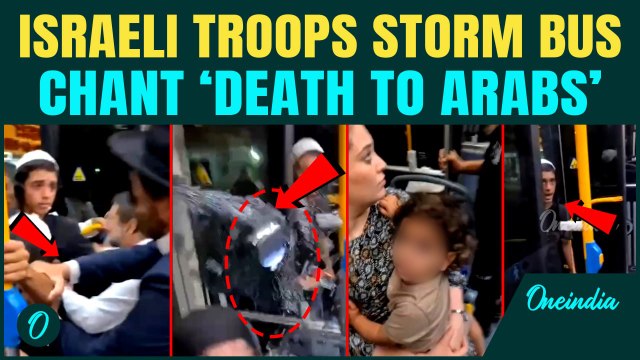 Jerusalem Erupts in Violence:Orthodox Israelis 'Storm' Palestinian Bus,Attack Driver—Chilling Video!