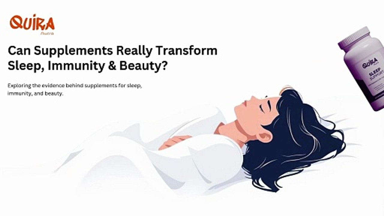 Can Supplements Really Transform Sleep, Immunity & Beauty