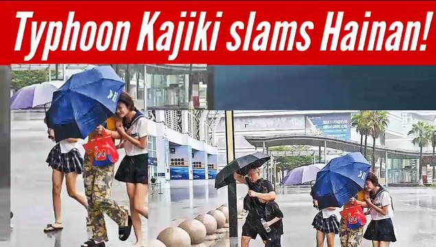 Typhoon Kajiki Slams Hainan & Guangdong – Strongest Storm in 40 Years?