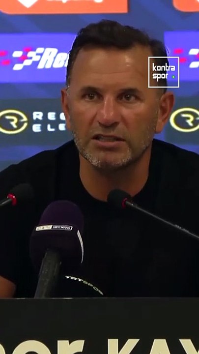 Okan Buruk: Barış hata yapabilir, yanlış yapabilir ama Barış'a burada bizim destek olmamız lazım