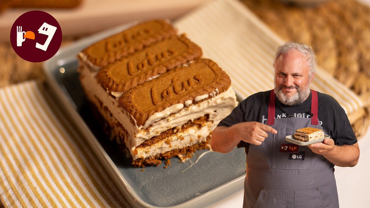 Postre fácil de galletas lotus, sin horno: una receta muy rápida y fácil de hacer