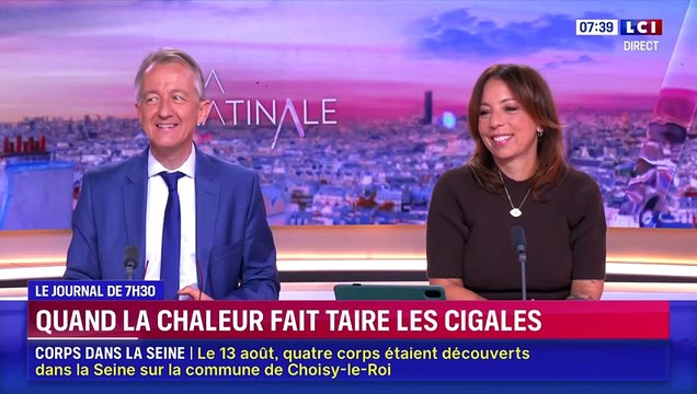 Jean-Baptiste Boursier aux commandes la matinale de LCI