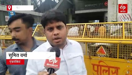 दिल्ली में LG के आदेश के खिलाफ वकीलों की हड़ताल जारी, सड़कों पर जमकर किया विरोध प्रदर्शन