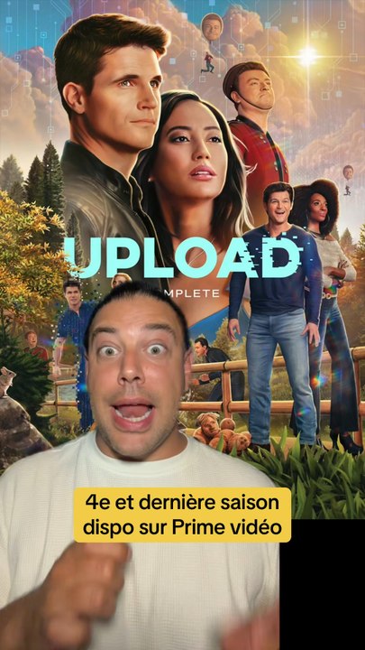 Qui aime bien cette série ? La 4e et dernière saison de upload arrive sur Prime vidéo ! Dis-moi en commentaire si t’as envie de regarder cette série et si tu l’as déjà vu dis-moi ce que t’en as pensé ☺️