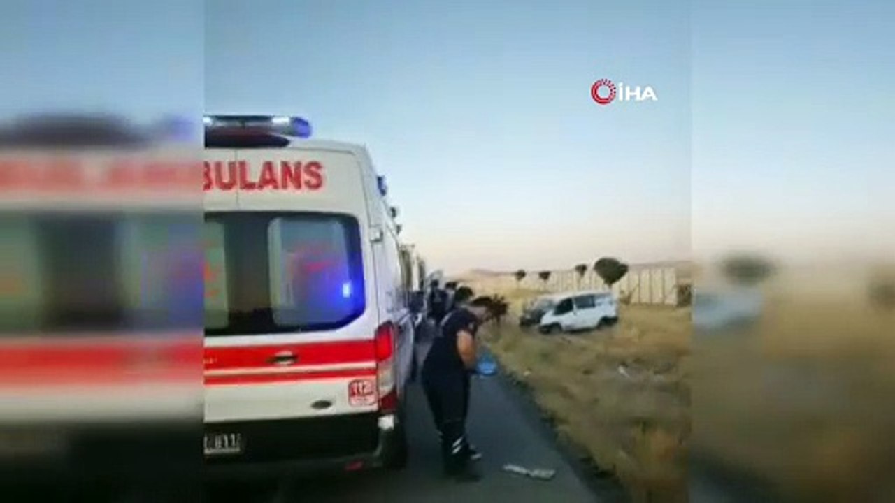 Van'da feci kaza! ölü ve yaralılar var