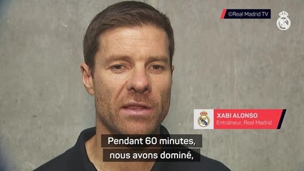 Real Madrid - Xabi Alonso : “Une victoire très convaincante”