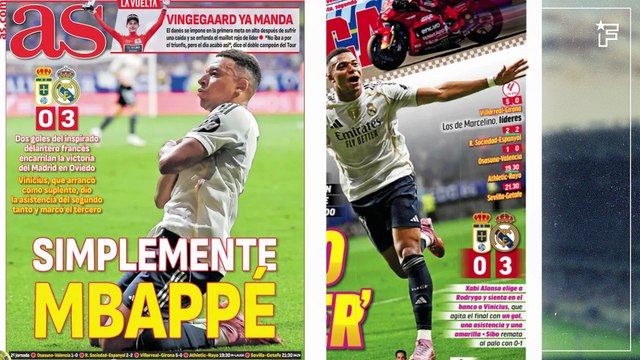 La presse espagnole compare Kylian Mbappé à Cristiano Ronaldo, Pep Guardiola réserve une mauvaise surprise à Rayan Cherki