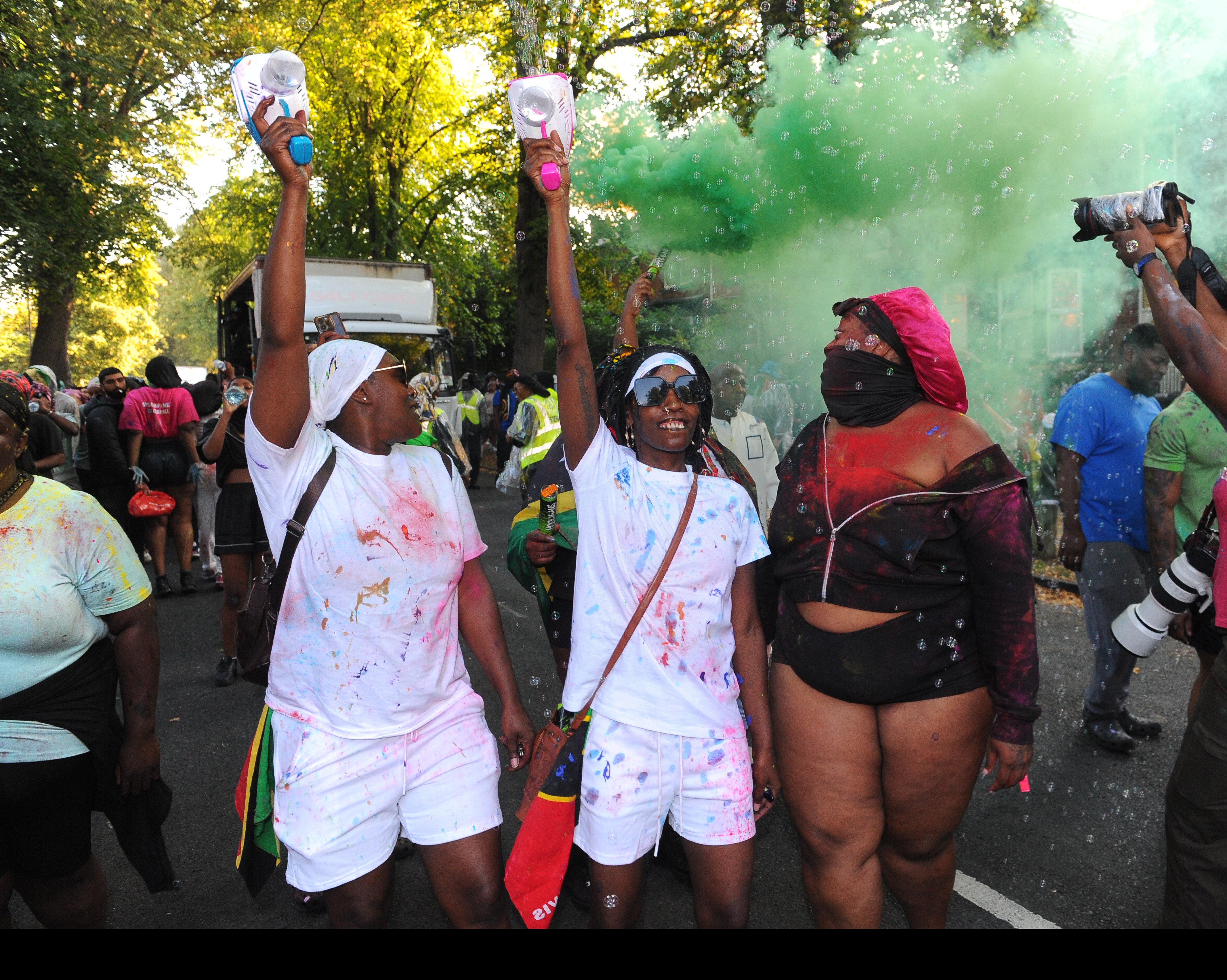 Leeds West Indian Carnival J'ouvert Morning celebration