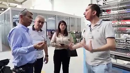 DSO 3. Meslek Komitesi üyeleri, Denizli Teknik Tekstil Merkezini ziyaret etti