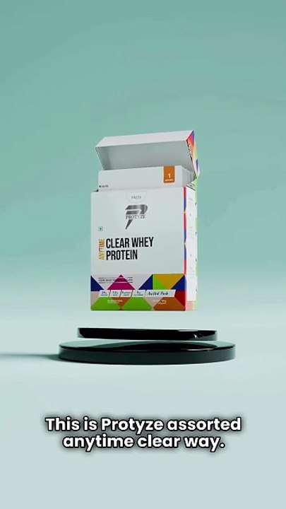 Protyze Anytime Clear Whey – Best Clear Whey Protein in India