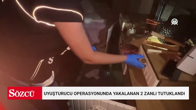 Adana'da uyuşturucu operasyonunda yakalanan 2 zanlı tutuklandı