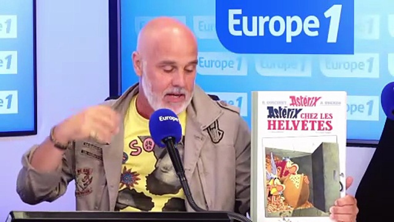 «Astérix chez les Helvètes» chez Albert René Editions : la bande-dessinée recommandée par Sébastien Bordenave