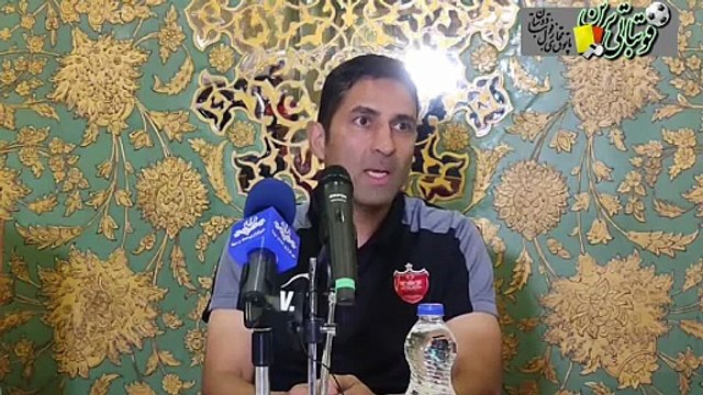 صحبت‌های وحید هاشمیان قبل از بازی سپاهان و پرسپولیس