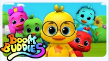 👉 Five Ducks Swimming | Música Infantil em Português | Kids TV Educação & Diversão