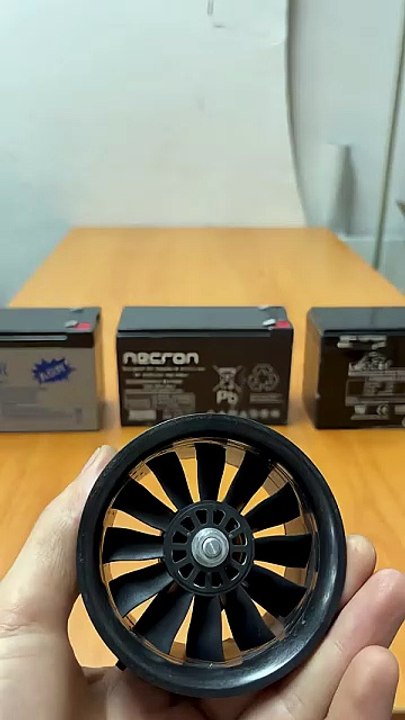 Powerful black motor