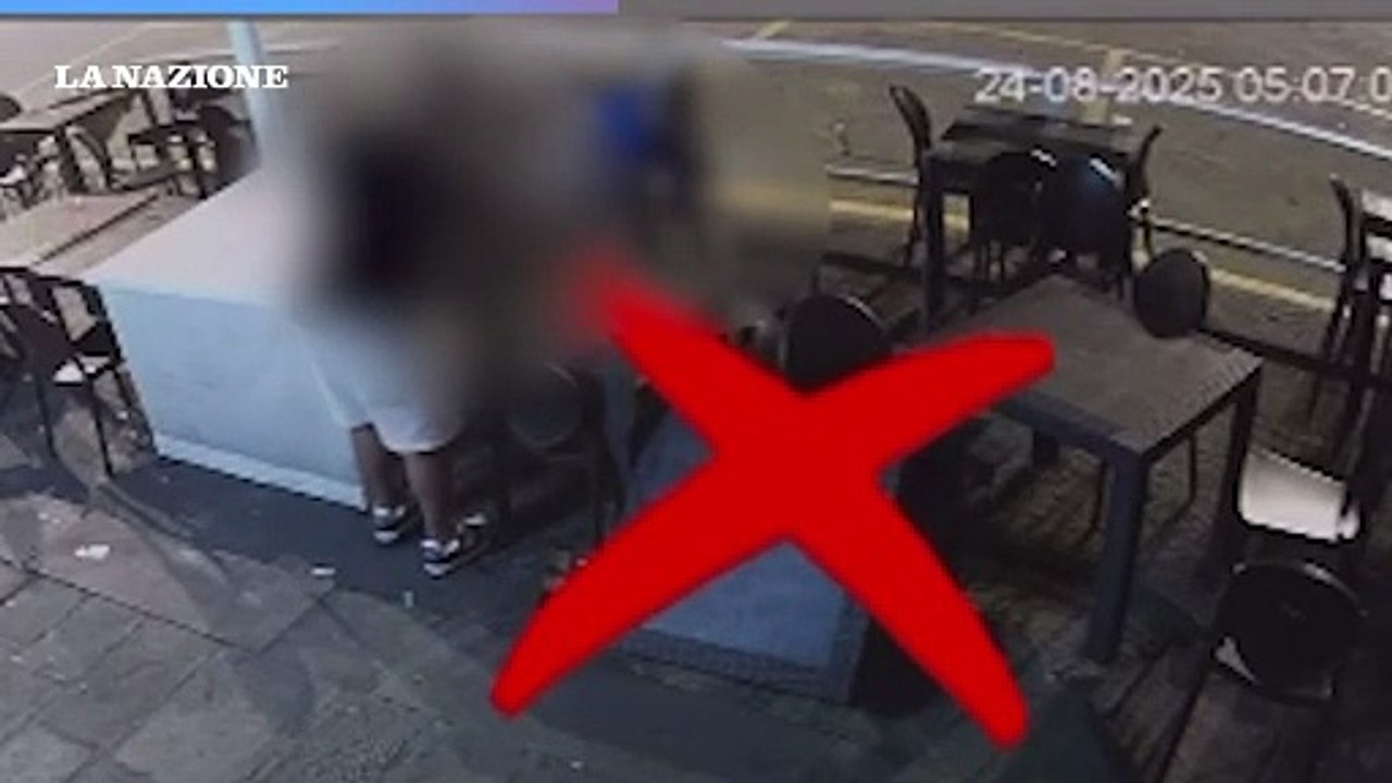 Donna picchiata brutalmente fuori da un locale a Siena, il video choc