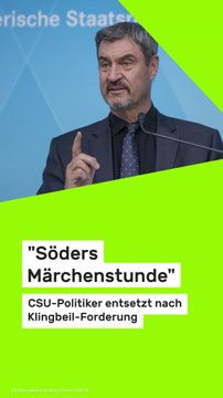 Copy of Söders Märchenstunde - CSU-Politiker entsetzt nach Klingbeil-Forderung