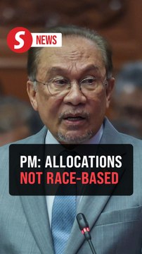 Allocations based on needs, not race, PM tells Dewan Negara