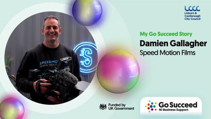 Lisburn's Speed Motion Films to accelerate growth plans with Go Succeed funding