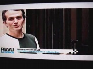 GUILLAUME DASQUIE  A "REVU ET CORRIGE" SECRET DES SOURCES