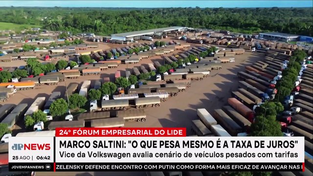 Marco Saltini alerta para impactos do tarifaço dos EUA no setor de veículos pesados