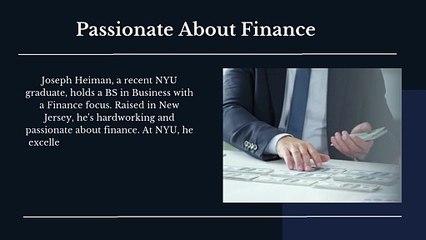 A Brief Introduction About Joseph Heiman New Jersey