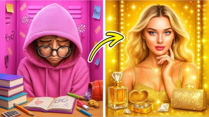 De NERD à DIVA ! 💄 Qui gagne le cœur du beau garçon ?