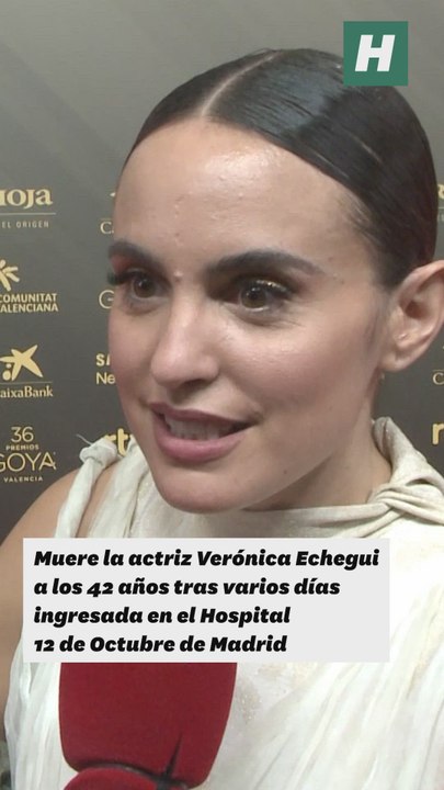 Muere la actriz Verónica Echegui