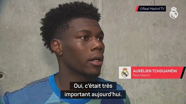 Tchouaméni : “Un bon équilibre entre notre jeu offensif et défensif”
