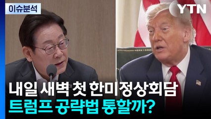 내일 새벽 첫 한미정상회담...경제·안보 현안 분수령 / YTN