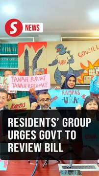 Klang Valley residents' groups urge govt to review Urban Renewal Bill