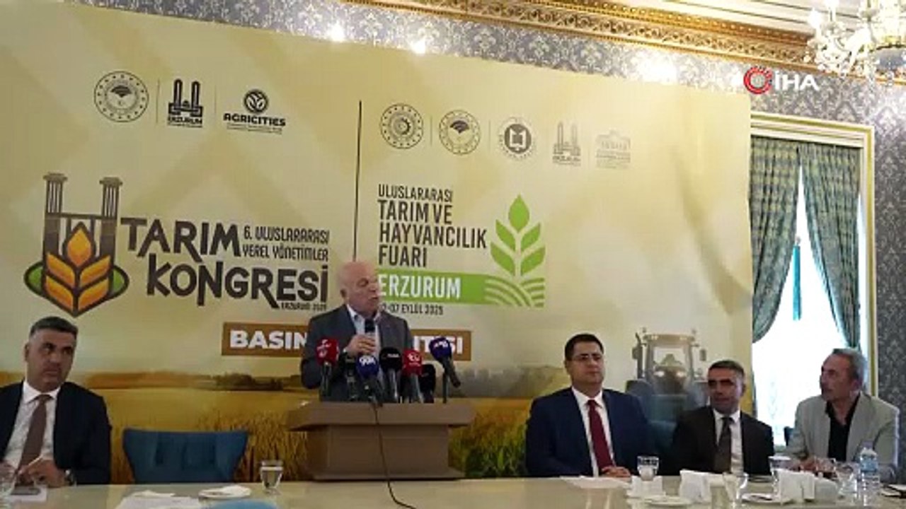 Uluslararası Tarım Fuarı ve Tarım Kongresi Erzurum’da kapılarını açıyor