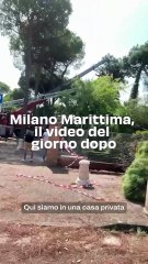 Milano Marittima, il video del giorno dopo