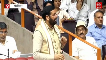 हरियाणा विधानसभा मानसून सत्र : नायब सिंह सैनी बोले - यमुना के लिए बातें बड़ी-बड़ी हुई, पर वो मैली रही