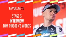 Tom Pidcock interview - Stage 3 - La Vuelta 2025