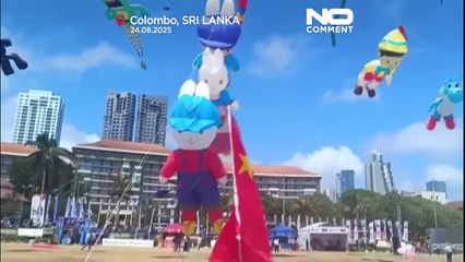 Sri Lanka: Festival Internacional de Papagaios regressa após seis anos de pausa