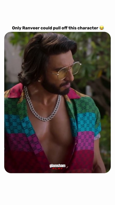 Only Ranveer could pull off a character that looks like disco collided with a Delhi wedding. 😭  #GlamSham #Bollywood #BollywoodActor #RanveerSingh #RockyAurRaniKiiPremKahaani  [ GlamSham, Bollywood, Bollywood Actor, Ranveer Singh, Rocky Aur Rani Kii Prem