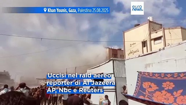 Gaza: attacco israeliano sull'ospedale Nasser uccide almeno 20 persone tra cui 5 giornalisti