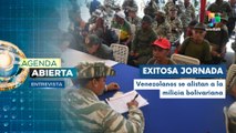 Entrevista | Exitosa jornada de alistamiento militar en Venezuela