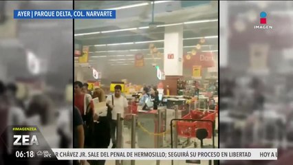Incendio sorprende a clientes del Centro Comercial Parque Delta
