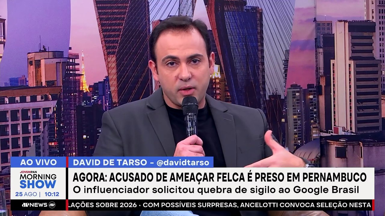 Suspeito de AMEAÇAR Felca de MORTE é PRESO em Pernambuco; SAIBA MAIS