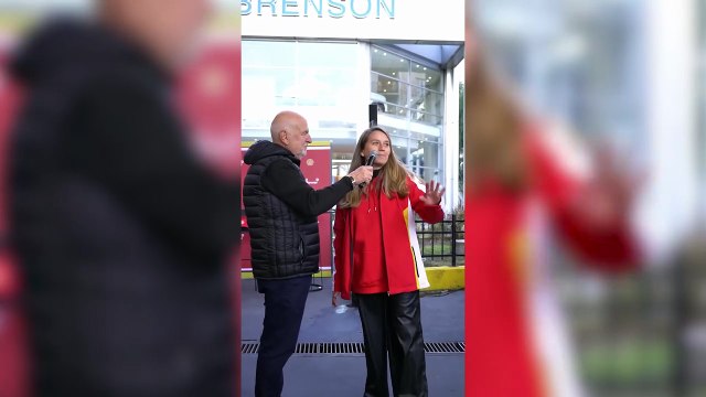 TC: Copan las calles antes de ir al autódromo
