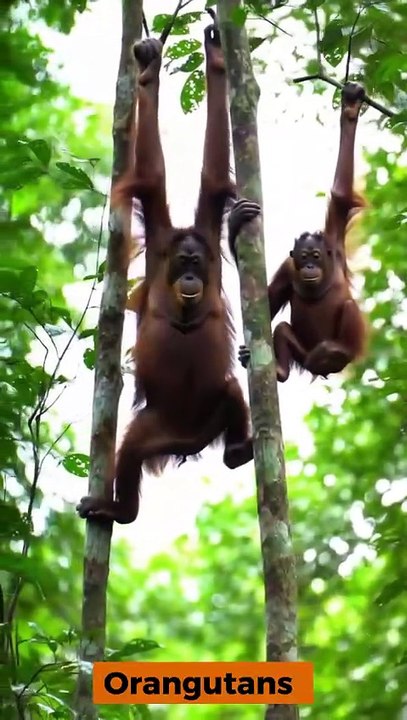 Orangutans – The Wise Apes of the Rainforest