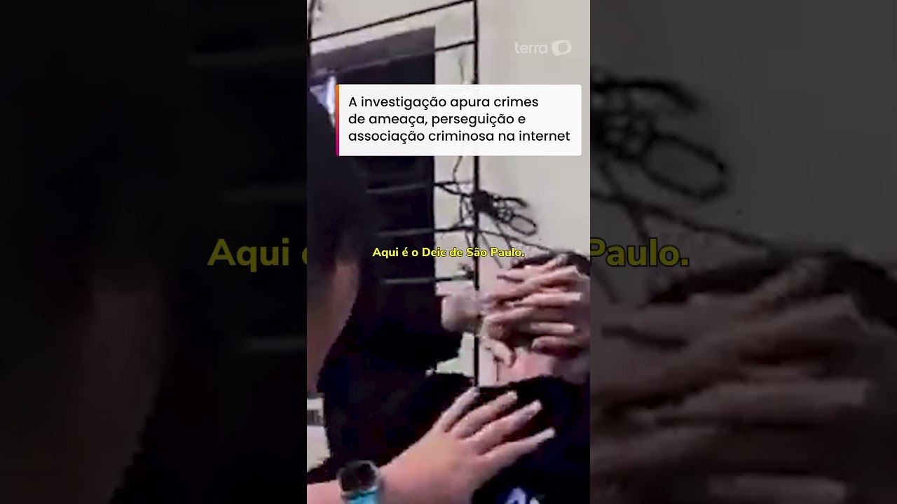 Veja momento em que homem acusado de ameaçar Felca é preso em Pernambuco #shorts
