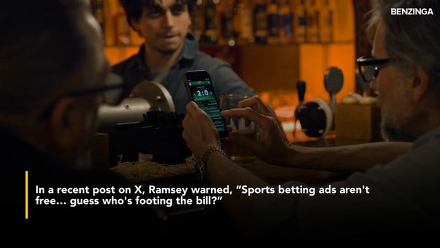 'Sports Betting Ads Aren't Free,' Says Dave Ramsey. 'They're Paying For Those Ads With All You People That Are Losers'