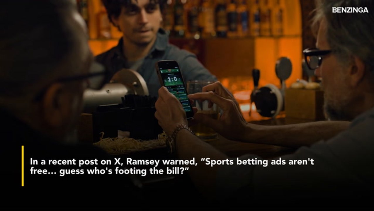 'Sports Betting Ads Aren't Free,' Says Dave Ramsey. 'They're Paying For Those Ads With All You People That Are Losers'