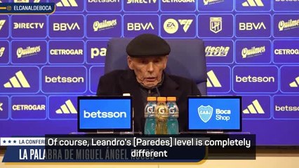 'He's a leader' - Russo's praise for Boca new boy Paredes