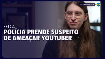 Polícia prende acusado de ameaçar Felca