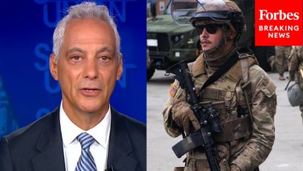 Former Chicago Mayor Rahm Emanuel Speaks To CNN Amid Potential Deployment Of National Guard